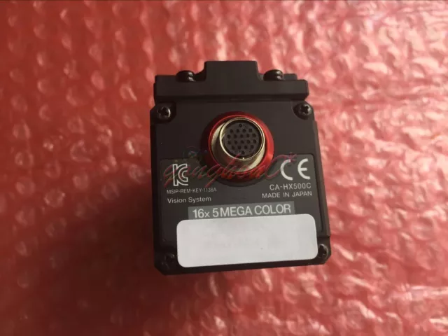 1Pcs USED KEYENCE CA-HX500C High-speed Color Vision CCD Camera