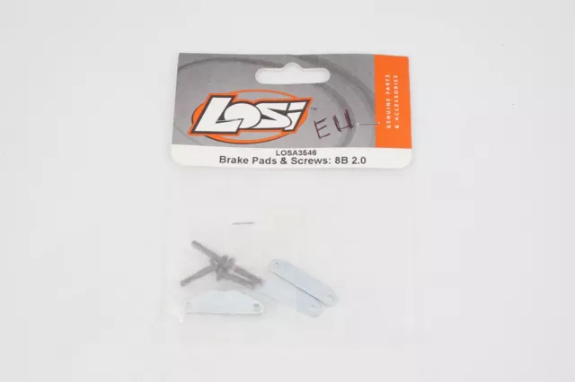 Losi LOSA3546 Brake Pads & Screws: 8B 2.0 Modell