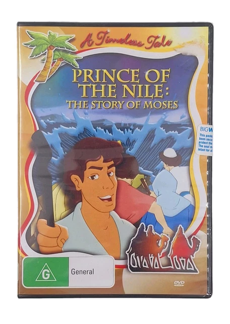 PRINCE OF THE Nile The Story of Moses (DVD) PAL REGION 4