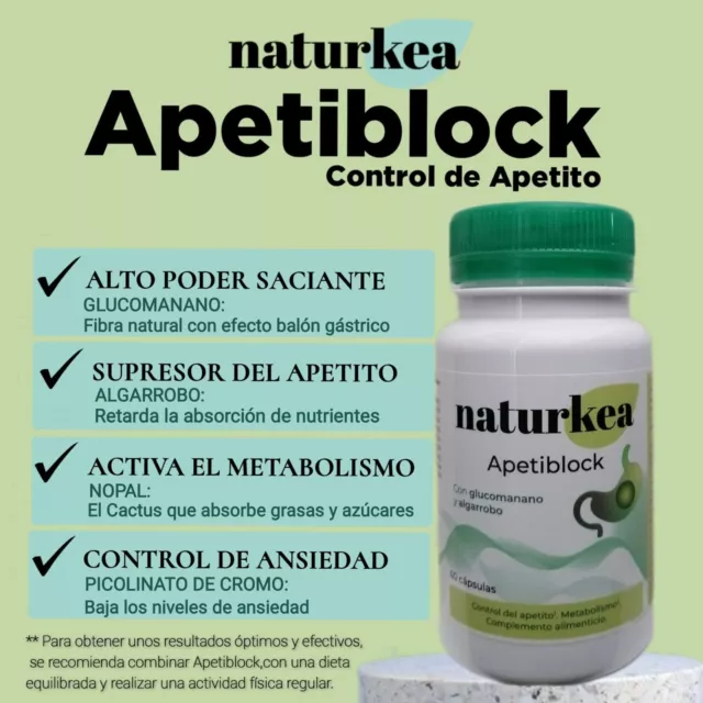 Apetiblock Naturkea 60 Capsulas