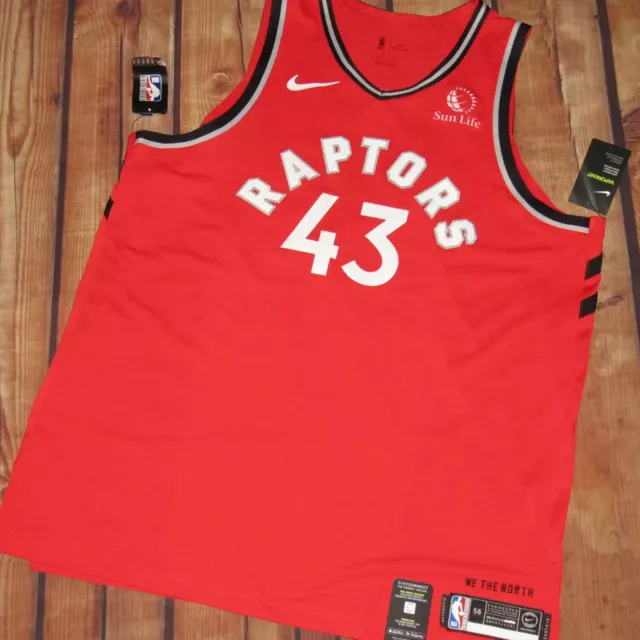 2001 Morris Peterson Toronto Raptors Authentic Nike NBA Jersey Size 44  Large – Rare VNTG