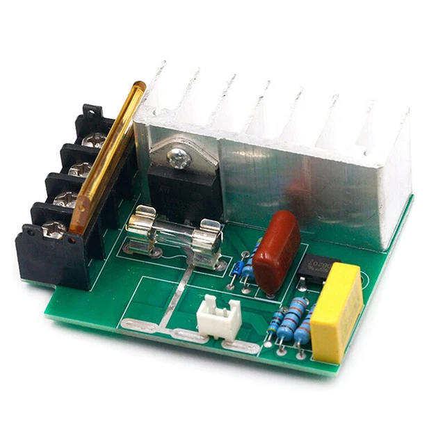 Regolatore di tensione elettrico 4000 W 0--220 V AC SCR motore controller velocità dimmers Y4
