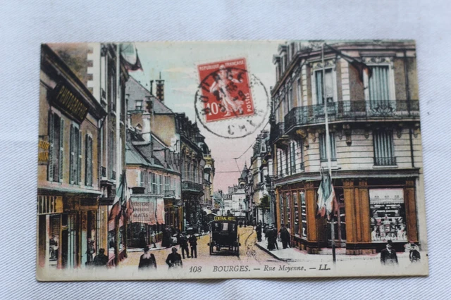 CPA BOURGES - Rue Moyenne (134182
