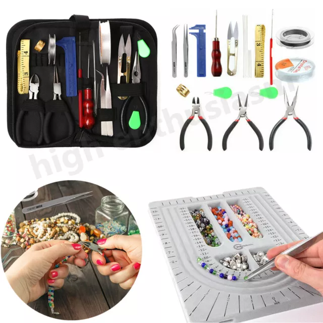 Jewelry Making Supplies Kit with Jewelry Tools Jewelry Wires & Jewelry Findings