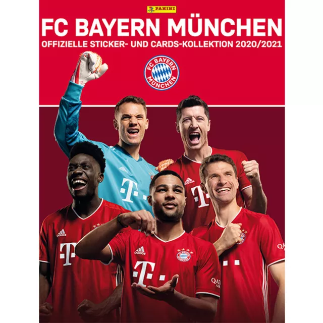 Panini - FC Bayern München - Sticker- und Cards-Kollektion 2020/2021 - 1 Album