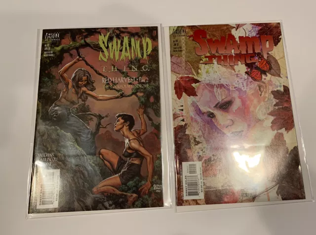 Swamp Thing #12 and 14 DC / Vertigo Comics 2001 Red Harvest Nm