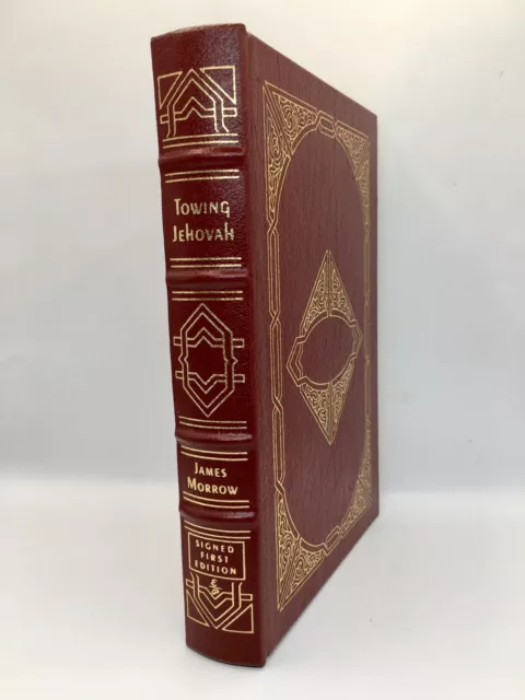 Towing Jehovah James Morrow Signed First Edition Leather Bound Easton Press