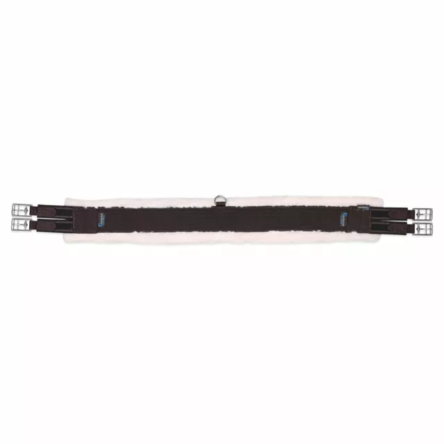 Shires ARMA Fleece Lined Girth - Elastic - Brown