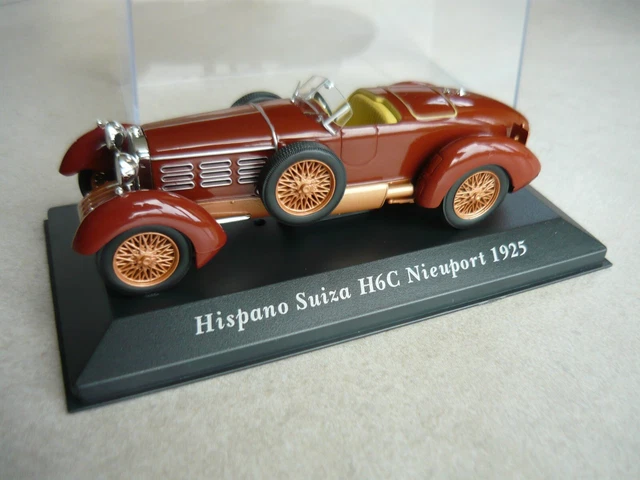 Hispano  Suiza  H6C  Nieuport -  1925  -  Ixo / Altaya  - 1/43