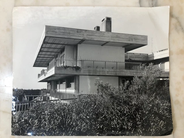 Oscar Savio Original Photography Architecture 30.0x24.5 cm Stamped Oscar Savio Original Photography Architecture 30.0x24.5 cm Stamped