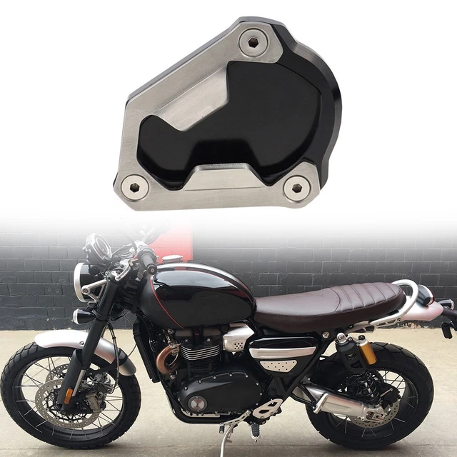 Side Stand Pad Extension CNC Replacement Part For Scrambler 1200XC/XE 19-20