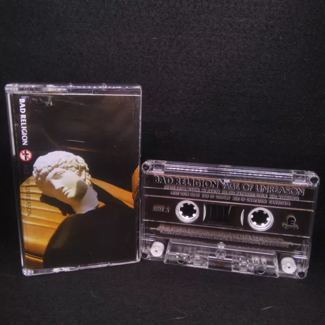 Bad Religion Age of Unreason Cassette Tape HANDMADE Long Sleeve Lyric