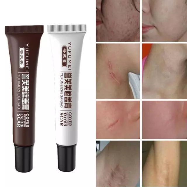2x Skin Camouflage Make Up Concealer Tattoo Scar Birthmark 2Q6W C Up Hiding Z3F8