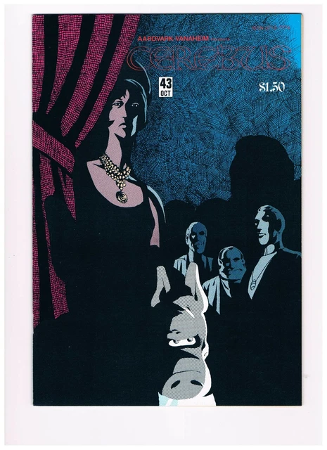 Cerebus #43- signed by Dave Sim; Aardvark-Vanaheim 1982 VF/NM