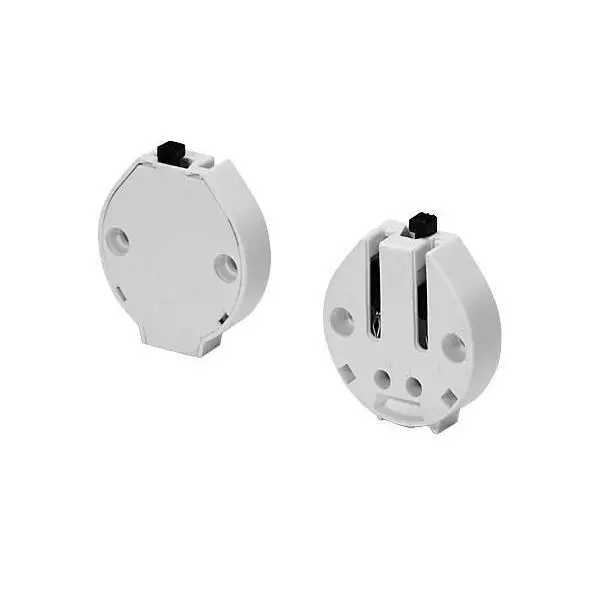 Montaggio Houben G13 101643 bianco portalampada attacco plastica