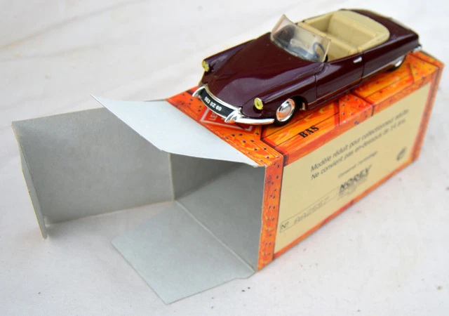 Norev Hachette Citroën DS 19 cabriolet, 1963, 1/43, avec boîte numérotée