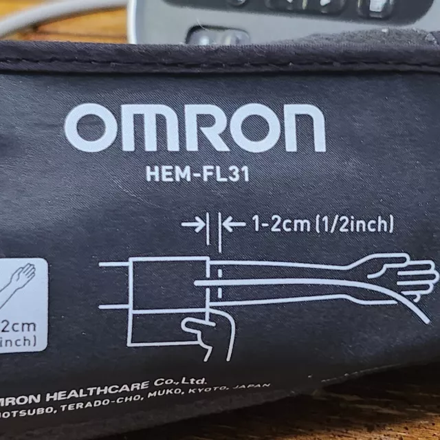 Omron 10 Series Wireless Upper Arm Blood Pressure Monitor & HEM-FL31 Cuff, BP786 3