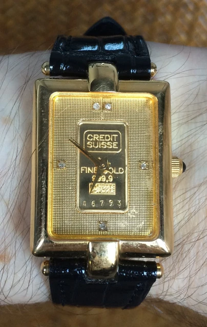 Credit Suisse Montre À VENDRE! - PicClick FR