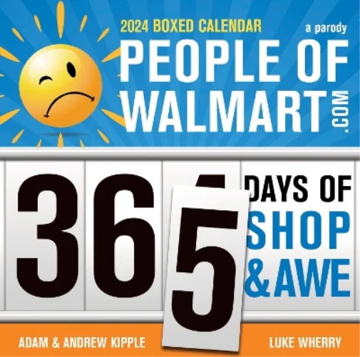 2024 PEOPLE OF Walmart Boxed Calendar 18.15 PicClick