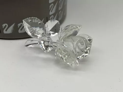 Swarovski Figur 174956 liegende Rose 8,5 cm. Mit Ovp & Zertifikat. Top Zustand