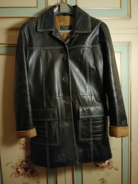 GIACCA DI PELLE VINTAGE DONNA 