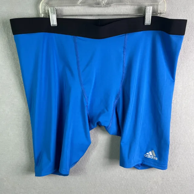 Pantalones cortos ADIDAS Performance para hombre XXL azul tecnología ajuste base Climalite