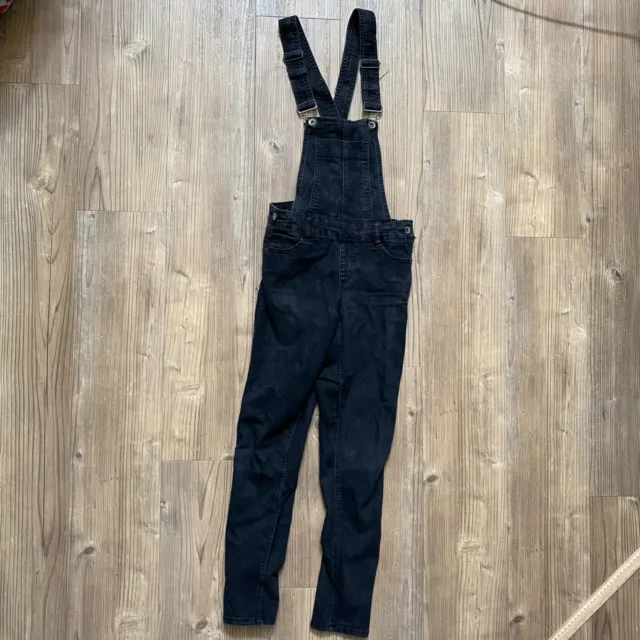 Dollhouse - Womens Black Denim Overalls Jeans - Size 3 26 in