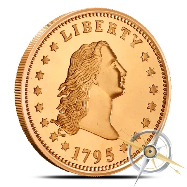 1 oz Copper Round - Flowing Hair Dollar 1 oz Copper Round - Flowing Hair Dollar