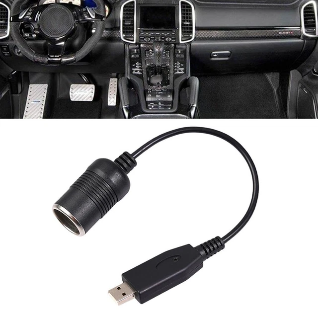 Adaptateur Boost-Schaltung 25cm Autofeuerzeug Douille Buchsenkabel Tout Neuf