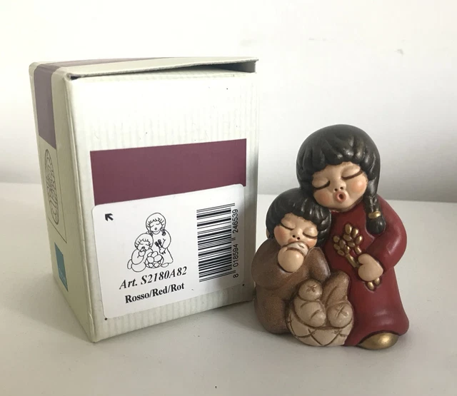 Zuccheriera Thun Statuina Presepe Thun 2022 Donna Con Formaggio