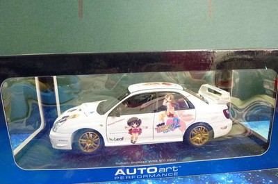 AUTOart Subaru Impreza WRX STI 2003 AUTOart Performance Auto Adesivi Incollata 