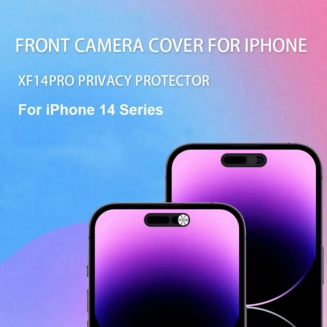 Cover Lens Sticker Front Camera Slider Privacy Cap For iPhone 14 14 ProMax Plus