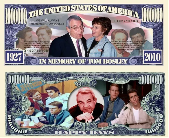 Tom Bosley - Joyeux Jours Million Dollar Nouveauté Monnaie