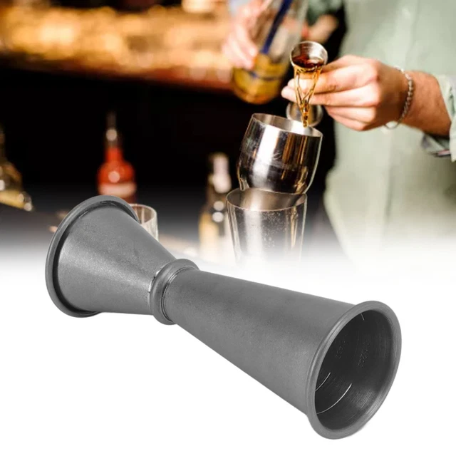 Cocktail Doseur Acier Inoxydable 304 Double Doseur Bords Roulés Barman Verseur