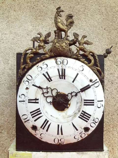 Mouvement Ancien Comtoise Coq Horloge Clock Uhr Orologio Rologio Klok (10)