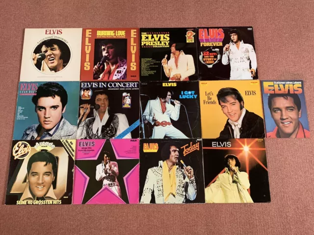 12x Elvis Presley LP Album 12" Vinyl Sammlung, Konvolut, Lot ⭐️Rock’n’Roll⭐️