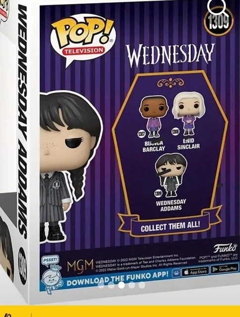 ☆☆ In Stock☆☆   Funko Pop! Wednesday Addams #1309 Jenna Ortega ☆ TV SERIES ☆ 3