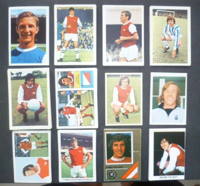 Autocollants FKS Soccer Stars 1968/69 - 14 Originaux + 2 Pochettes Vides (Collection)