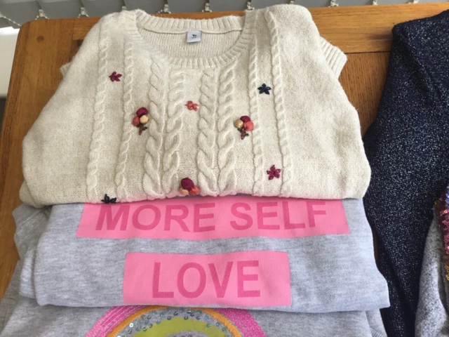 Bundle of girls jumpers age 11-12 years  x6 items 2