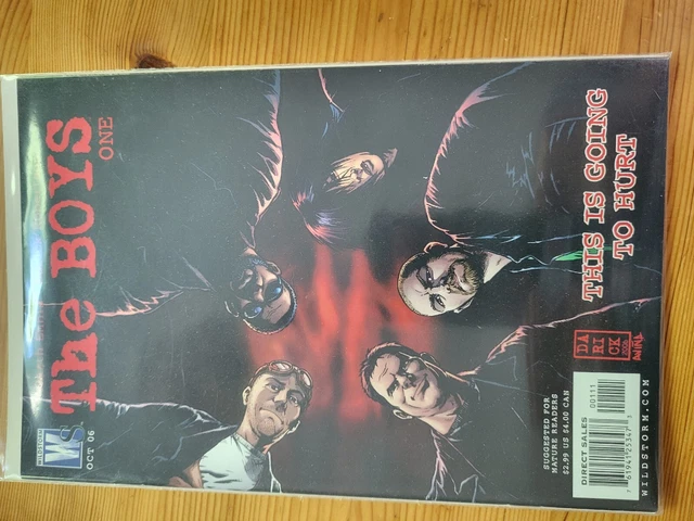 The Boys #1 1st Print Ennis Robertson Oct 2006 Wildstorm DC Comics