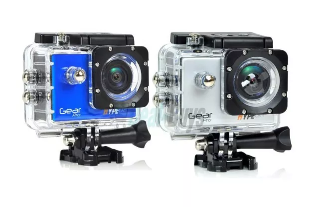 Gear Pro 4K Ultra HD Cam WiFi Camera Waterproof Case 1080p+ Sports Action Camera