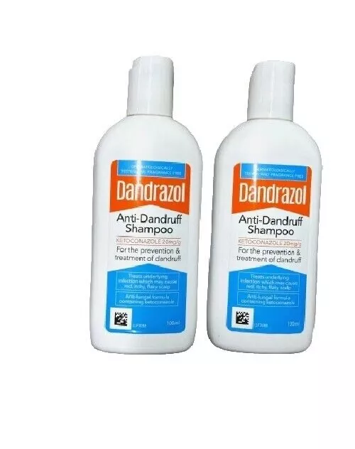 Anti - Dandruff Shampoo - Treats Dandruff - Pack of 2 (100ml each) - Unboxed