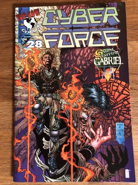Cyber Force, Vol. 2 #28 - Image Comics (Nov’96) - Guest Star: Gabriel (from Ash)