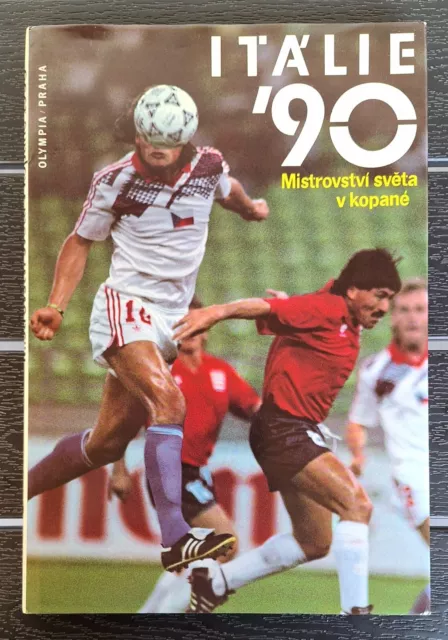 1990 Fifa World Cup Italy - Italie 90, Czech Book, Football Tournament