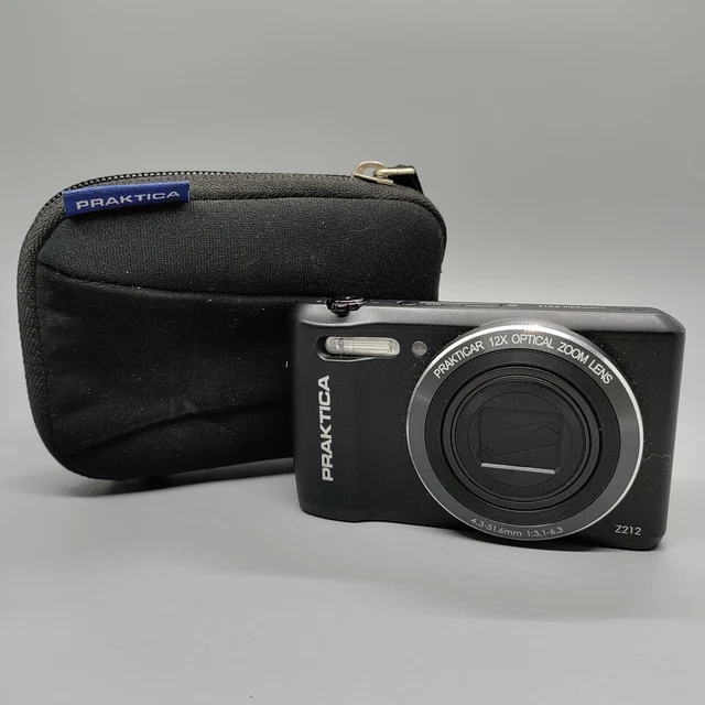 Praktica Luxmedia Z212 20.0MP Compact Digital Camera Black Tested