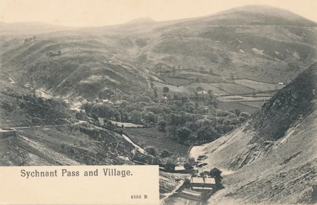 CONWY – Sychnant Pass and Village – Conway – Wales – udb (pre 1908)