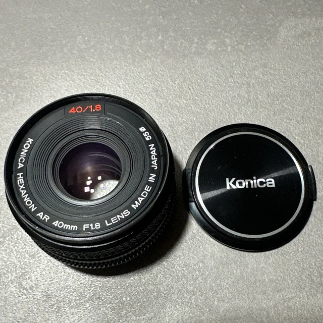 Konica hexanon ar 40mm pancake 1.8 - Photo, audio & vidéo