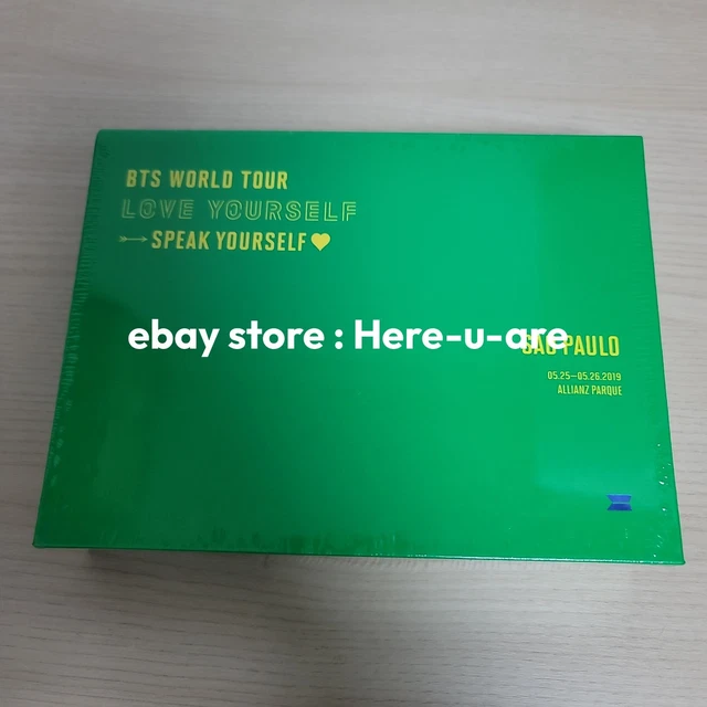BTS WORLD TOUR Love Yourself Sao Paulo DVD Auténtico Artículo de