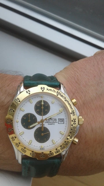Montre Chronographe Lotus Vintage Collection 9990/1 - Homme - Neuf Avec étiquettes
