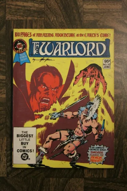 DC Special Blue Ribbon Digest #10 NEAR MINT  The Warlord by Mike Grell June 1981